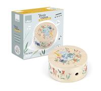 VILAC - Tamburo cajón Gli animali del mondo - Sarah Betz - Giocattolo musicale - 1 tamburo cajón in legno - Giochi di risveglio per bambini in legno - Giocattolo per bambini dai 3 anni - 7113