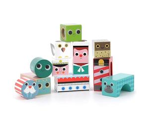 Vilac Vilac7718 Blocchi, 11 Cubi Musicali Mare