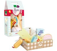 Vilac Vilac8104 - Set di Pesce, prosciutto e Formaggio, Multicolore