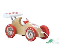 Vilac- Voiture de Course à Trainer Bois Naturel Aerei, Colore Naturale, 2309S