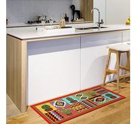 vilber Gran Chef Jalisco Tappeto, vinile, Multicolore, 50 x 100 x 0.2 cm