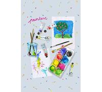 vilber Kids Dali Tappeto, vinile, Multicolore, 75 x 120 x 0.2 cm