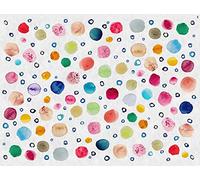 vilber Kids Dots Tappeto, vinile, Multicolore, 153 x 200 x 0.2 cm
