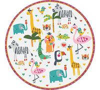Vilber Kids, tappeto in vinile per bambini. Selva Color 10. Diametro 78 cm