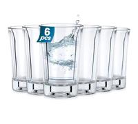 Vilde Bicchierini da liquore in vetro, adatti per feste, festival, tequila ouzo vodka, 40 ml, 6 pezzi
