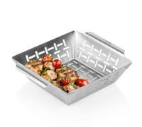Vilde Cestello perforato in acciaio inox, 22 x 18 cm, 5 x 6 cm