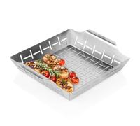 Vilde Cestello perforato in acciaio inox, 27 x 23 x 5 cm