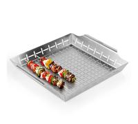 Vilde Cestello perforato in acciaio inox 34, 5 x 30 x 5 cm