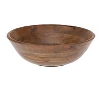 Vilde Ciotola per frutta, ciotola per frutta, ciotola per insalata, ciotola in legno, 30 x 10,5 cm, 2,6 l