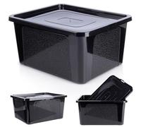 Vilde Contenitore in plastica con coperchio, 20 l