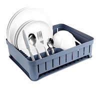 Vilde Scolapiatti grigio in stile loft 39,8 x 31 x 12 cm