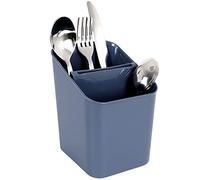 Vilde Scolapiatti per posate utensili da cucina grigio 14 x 11 x 16 cm
