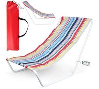 Vilde Sedia a sdraio da giardino, da spiaggia, portatile