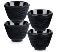 Vilde Set di 4 tazze da tè in ghisa smaltata, 60 ml