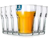 Vilde Set di bicchieri per acqua, bicchieri per succo, bicchieri universali come bicchieri per acqua, alta resistenza agli urti, bicchieri per succo di frutta, bicchieri per long drink, 360 ml, 6