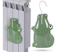 Vilde Umidificatore per termosifone - Umidificatore ad evaporazione ad acqua in ceramica per diffusore di riscaldamento per bambini a forma di coccodrillo