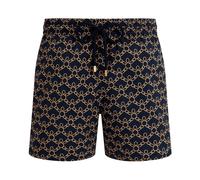 Vilebrequin - Stretch Short Swim Shorts Turtles Chains - - Swimwear - Uomo - Blu - S