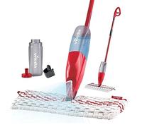 Vileda 1-2 Spray Max Mop 650 ML Mocio in microfibra con spruzzatore, mocio per pavimenti senza secchio, adatto a tutti i tipi di pavimenti, panno in microfibra riutilizzabile.