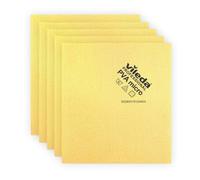 Vileda 143587 - Panno in PVC, confezione da 5, colore: Giallo