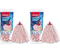 Vileda 157941 Supermocio Microfibre & Power (Confezione da 2)