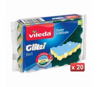 VILEDA 20 PEZZI - GLITZI 3 IN 1 PZ.2IN 10 CONFEZIONI 0000000435997