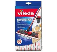Vileda revolution 2in1 panno ricambio mocio in microfibra 3 PEZZI Nuovo
