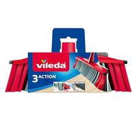 VILEDA scopa 3 ACTION per tutti i tipi di sporco per Interni 3 Diverse Setolole