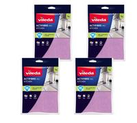 Vileda Actifibre Pro Panni cucina in microfibra 4 pezzi 27x30,5 cm