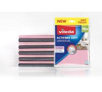 Vileda Actifibre Soft Multipack 10 Panni Pulizia senza aloni Eccezionale