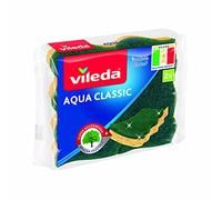 Vileda Aqua Spugna, 6 Confezioni da 2 Pezzi, 12 Spugne