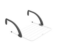 Vileda Brezza 60 | Stendibiancheria da balcone | Bracci super resistenti | Bracci regolabili| Facile da aprire e chiudere