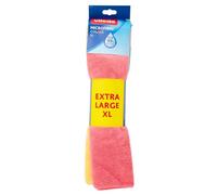 Vileda Colors Set Panni in Microfibra, Multiuso, per Vetri, Bagno, Cucina, Mobili, Colori Assortiti, XL, 36 x 38 cm, 4 Pezzi