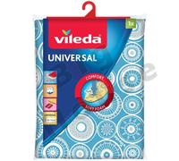 Vileda Copriasse Universal per Asse da Stiro in Cotone e Spugna 110×130/30×45 cm