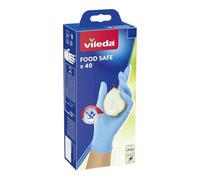 Vileda Food Safe 171013 S/M - Guanti usa e getta (40 pezzi)