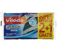 Vileda Glitzi Crystal Spugna da Cucina, Confezione da 3