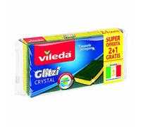 6x Vileda Spugna Glitzi Crystal 2+1