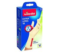 Vileda - Guanti extra lunghi, Lattice, Größe M/L