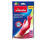 Vileda Guanti Sensitive Easy S 168411, Come da Foto