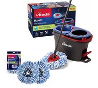 Vileda H2prO Box+ Mocio Rotante con 2 Cartucce Extra