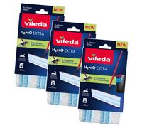 Vileda H2PrO Ricambi mop piatto in microfibra - 3 pezzi
