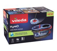 Vileda H2Pro Spin Mop Sistema Lavapavimenti Tecnologia Doppio Serbatoio Nuovo