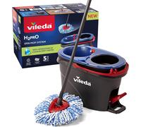 Vileda H2Pro Spinmop LAVAPAVIMENTI CENTRIFUGA ACQUA e FIOCCO in MICROFIBRA