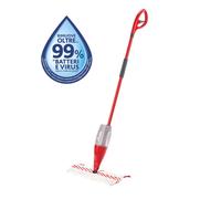 Vileda lavapavimenti con sistema Max Spray - Piastra snodata con panno in microfibra e impugnatura ergonomica 168380