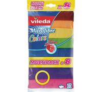 vileda Microfibra Colors XXL confezione da 8