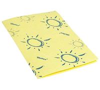 Vileda pacchetto di 10 Pannospugna spugna molto assorbente Wettex Soft - dimensioni: L36 x H25 x p1 cm giallo