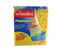 6x Vileda Panno Giallo Microforato + 30% Microfibra 3Pz