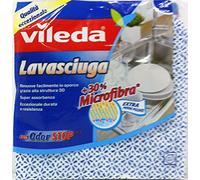Panno lavasciuga microfirba Vileda 9 panni multiuso lavabili 34x34 cm pulizia