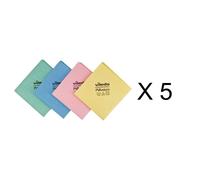 Vileda Panno PVA Micro Blu Giallo Rosso Verde 4 Conf. da 5pz