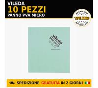 Vileda Panno PVA Micro Verde - Confezione da 10 pezzi