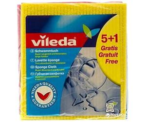 Vileda Panno spugna 5+1 pz super assorbente 18 x 20 cm